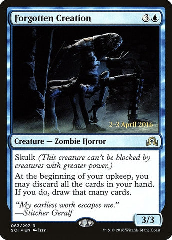 Image for Forgotten Creation (63) [Prerelease Cards]