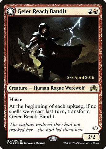 Image for Geier Reach Bandit (159) [Prerelease Cards]