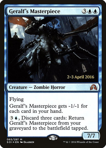 Image for Geralf's Masterpiece (65) [Prerelease Cards]