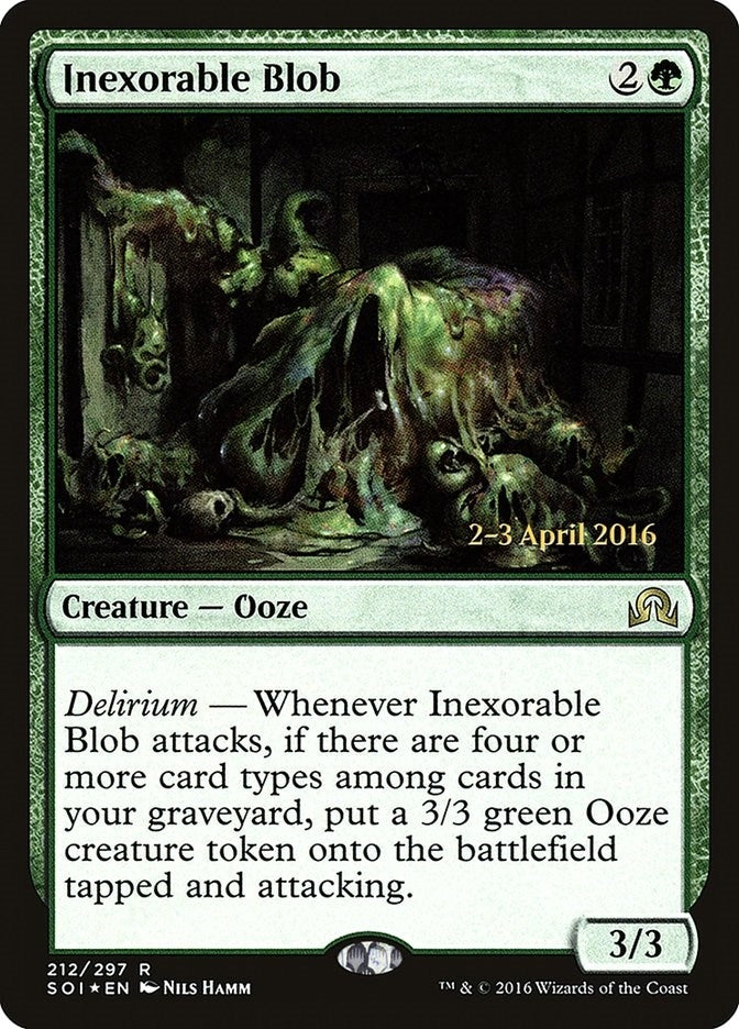 Image for Inexorable Blob (212) [Prerelease Cards]