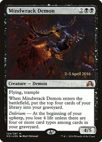 Image for Mindwrack Demon (124) [Prerelease Cards]