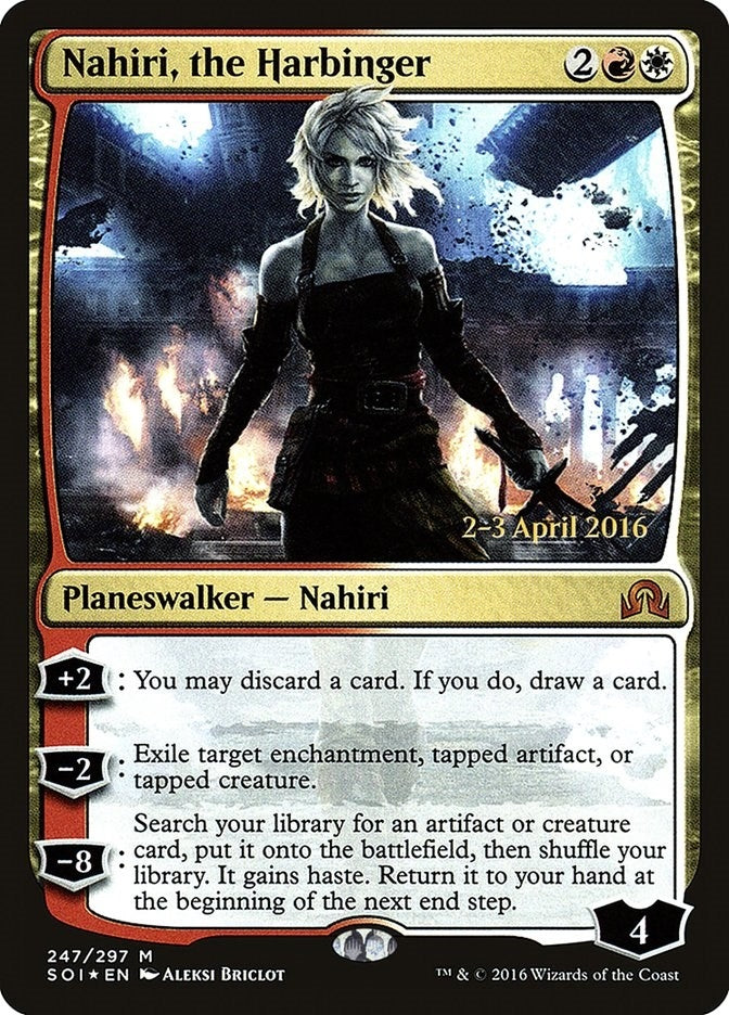 Image for Nahiri, the Harbinger (247) [Prerelease Cards]