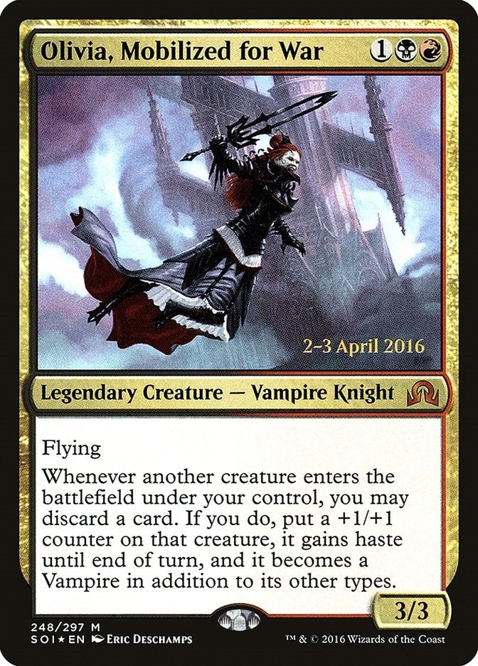 Image for Olivia, Mobilized for War (248) [Prerelease Cards]
