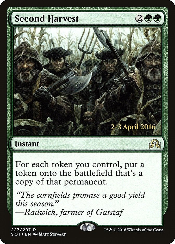 Image for Second Harvest (227) [Prerelease Cards]