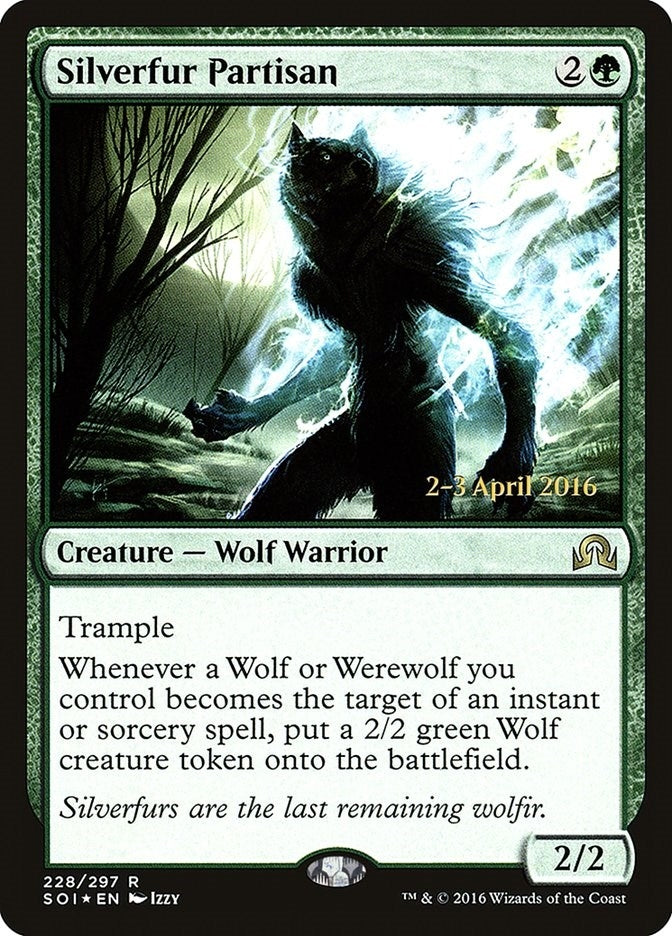Image for Silverfur Partisan (228) [Prerelease Cards]