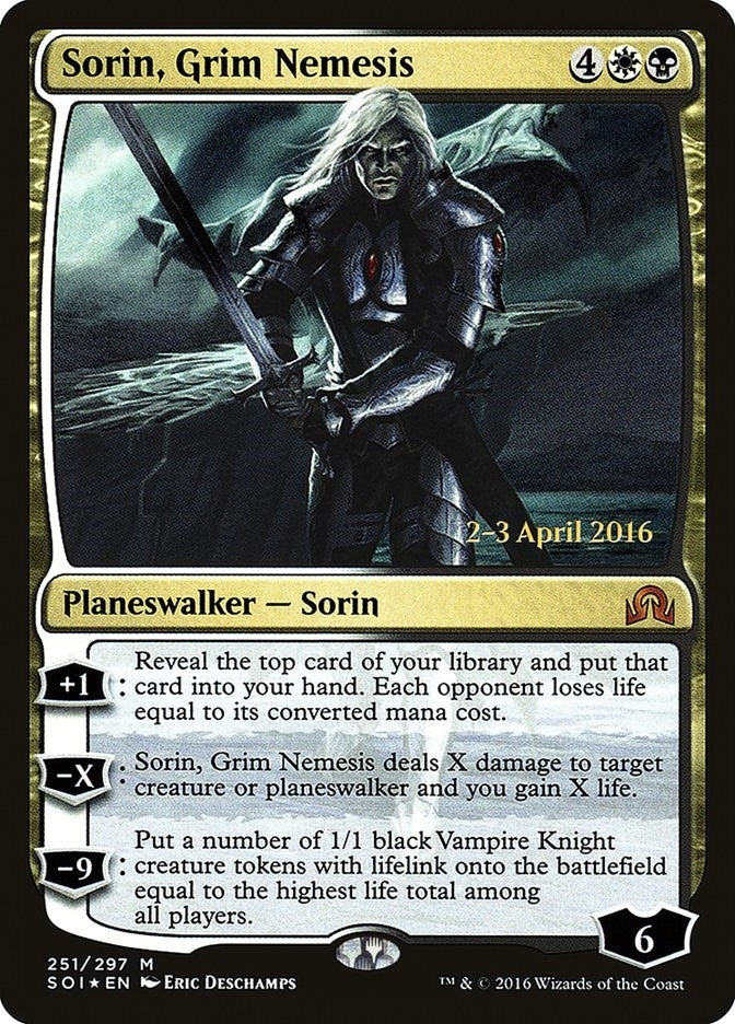 Image for Sorin, Grim Nemesis (251) - Magic: The Gathering