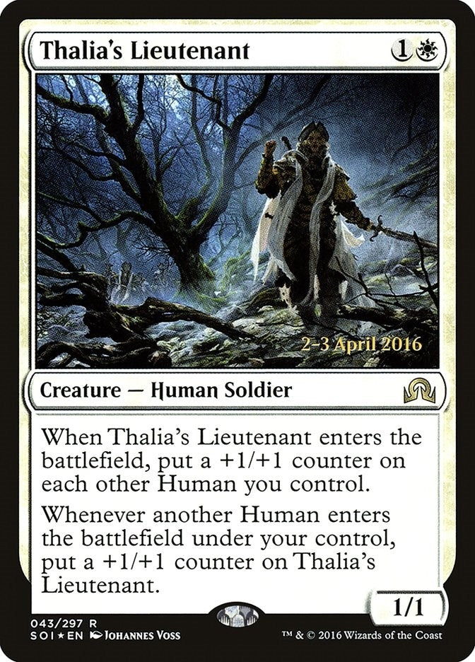 Image for Thalia's Lieutenant (43) - Magic: The Gathering