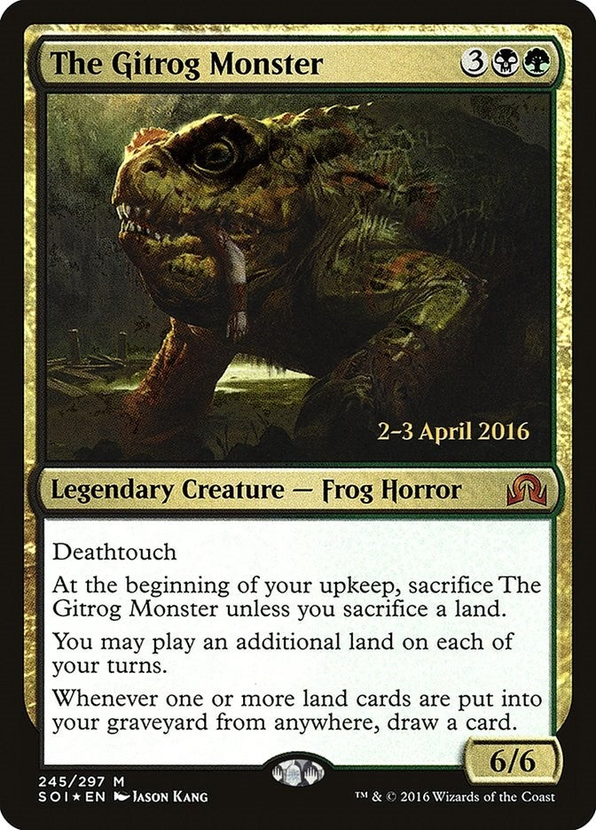 Image for The Gitrog Monster (245) [Prerelease Cards]