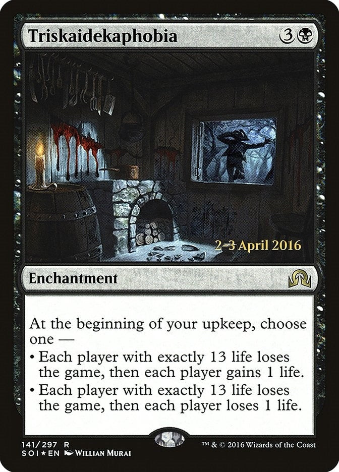 Image for Triskaidekaphobia (141) [Prerelease Cards]
