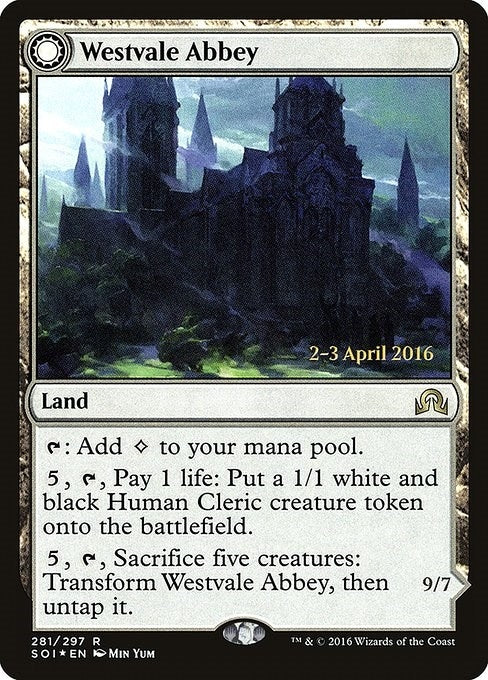 Image for Westvale Abbey (281) [Prerelease Cards]
