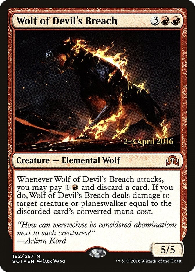 Image for Wolf of Devil's Breach (192) [Prerelease Cards]