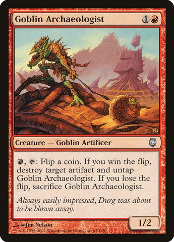 Image for Goblin Archaeologist (63) [Darksteel]