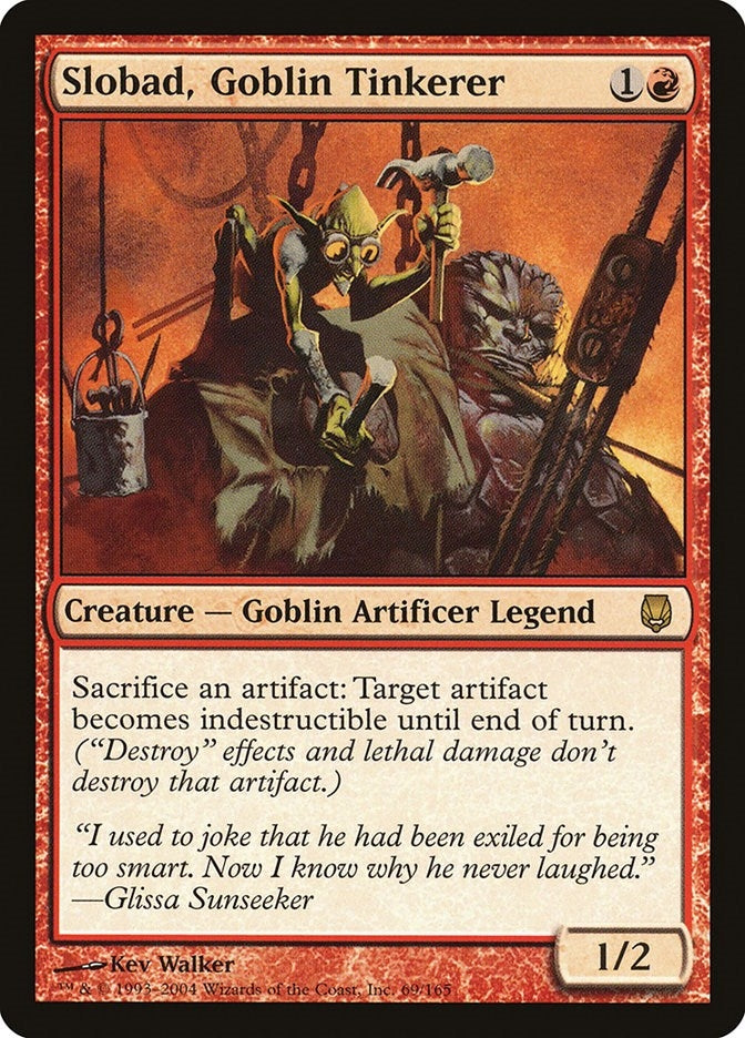 Image for Slobad, Goblin Tinkerer (69) [Darksteel]