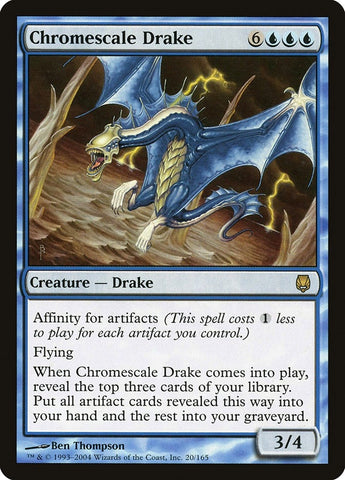 Image for Chromescale Drake (20) [Darksteel]