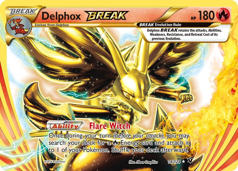 Image for Delphox BREAK (14/124) [XY - Fates Collide]