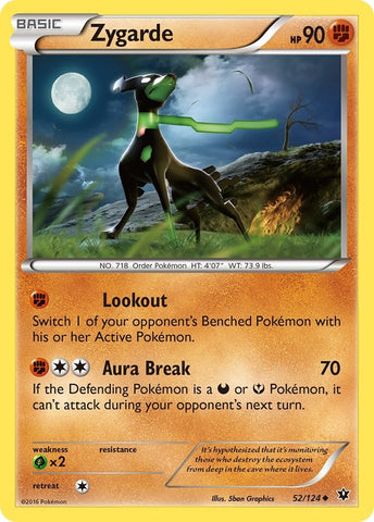 Image for Zygarde (52) (52/124) [XY - Fates Collide]