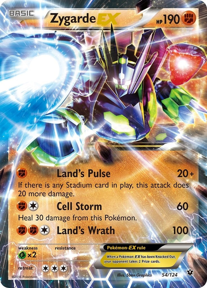 Image for Zygarde EX (54/124) [XY - Fates Collide]