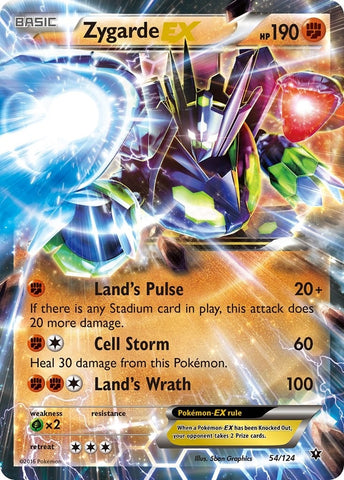 Image for Zygarde EX (54/124) [XY - Fates Collide]