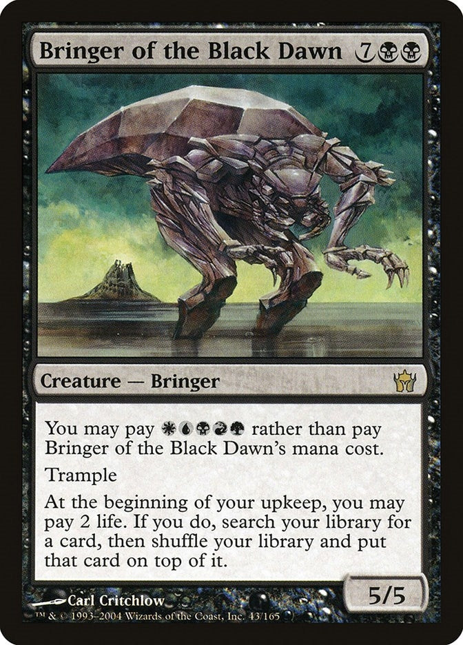 Image for Bringer of the Black Dawn (43) [Fifth Dawn]