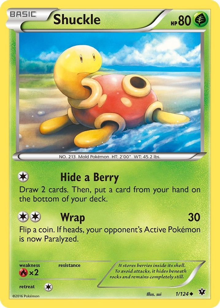 Image for Shuckle (1/124) [XY - Fates Collide]
