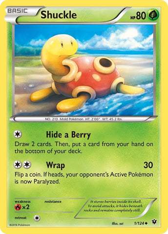 Image for Shuckle (1/124) [XY - Fates Collide]