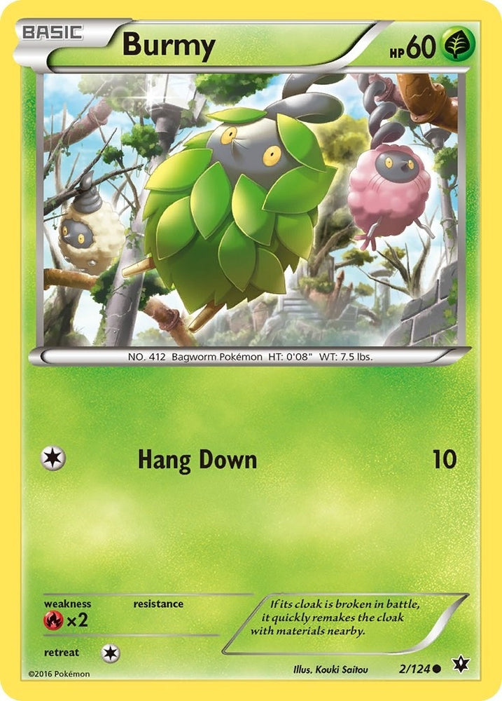 Image for Burmy (2/124) [XY - Fates Collide]
