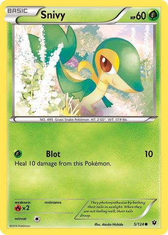 Image for Snivy (5/124) [XY - Fates Collide]