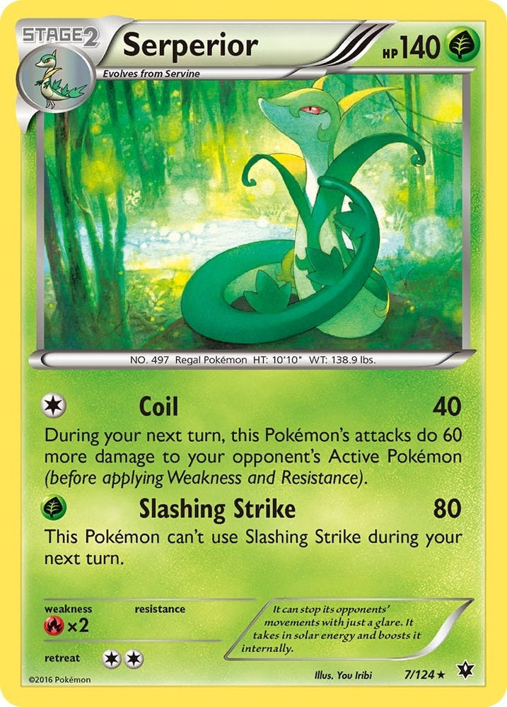 Image for Serperior (7/124) [XY - Fates Collide]