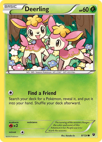 Image for Deerling (8/124) [XY - Fates Collide]