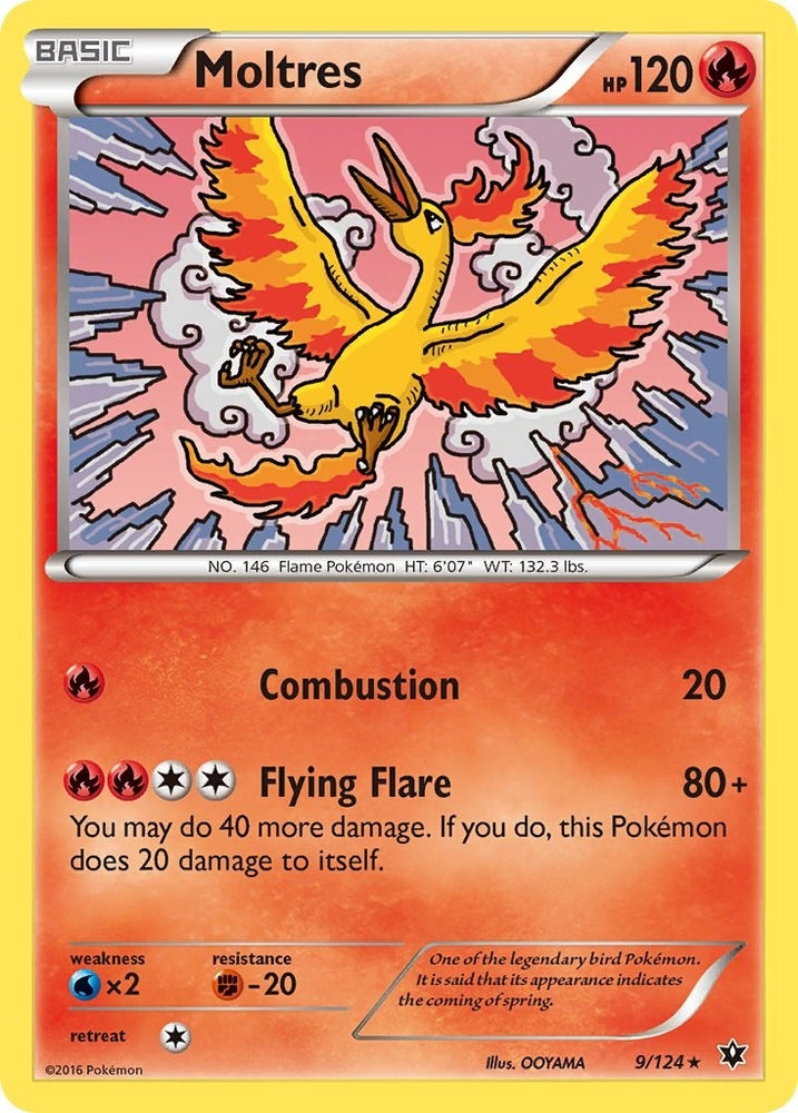 Image for Moltres (9/124) [XY - Fates Collide]