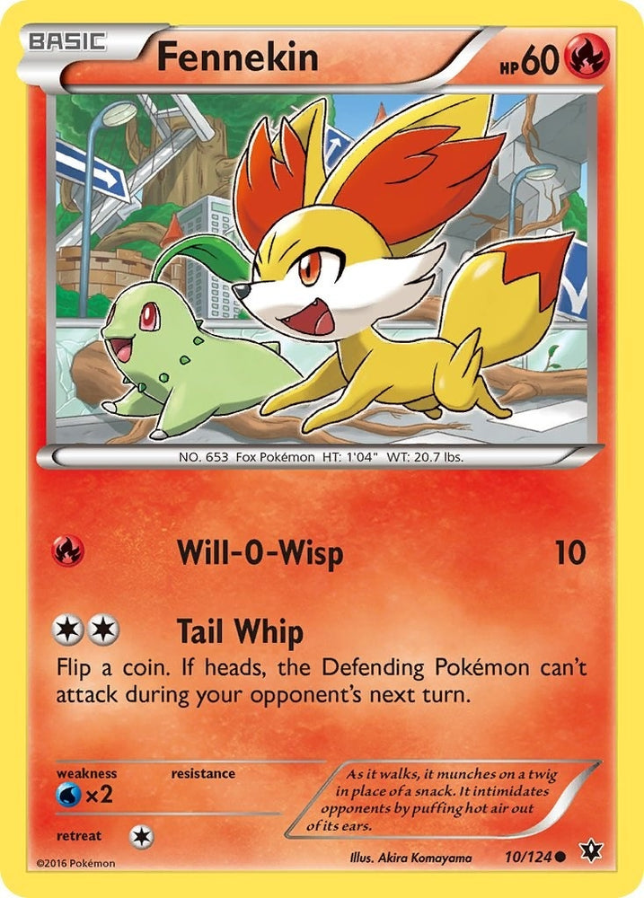 Image for Fennekin (10) (10/124) [XY - Fates Collide]