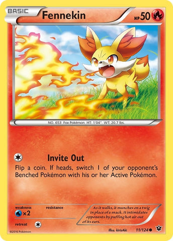 Image for Fennekin (11) (11/124) [XY - Fates Collide]