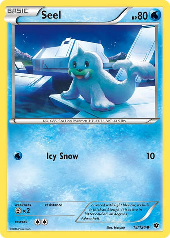 Image for Seel (15/124) [XY - Fates Collide]