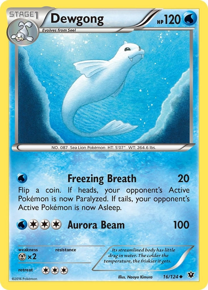 Image for Dewgong (16/124) [XY - Fates Collide]