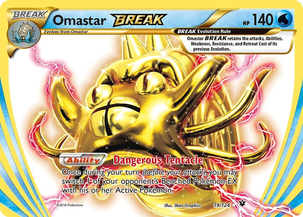 Image for Omastar BREAK (19/124) [XY - Fates Collide]