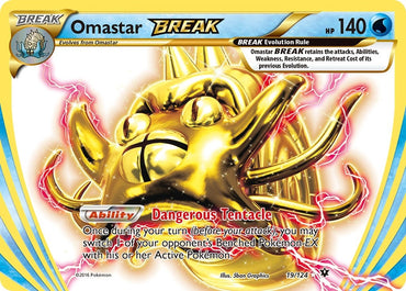Image for Omastar BREAK (19/124) [XY - Fates Collide]