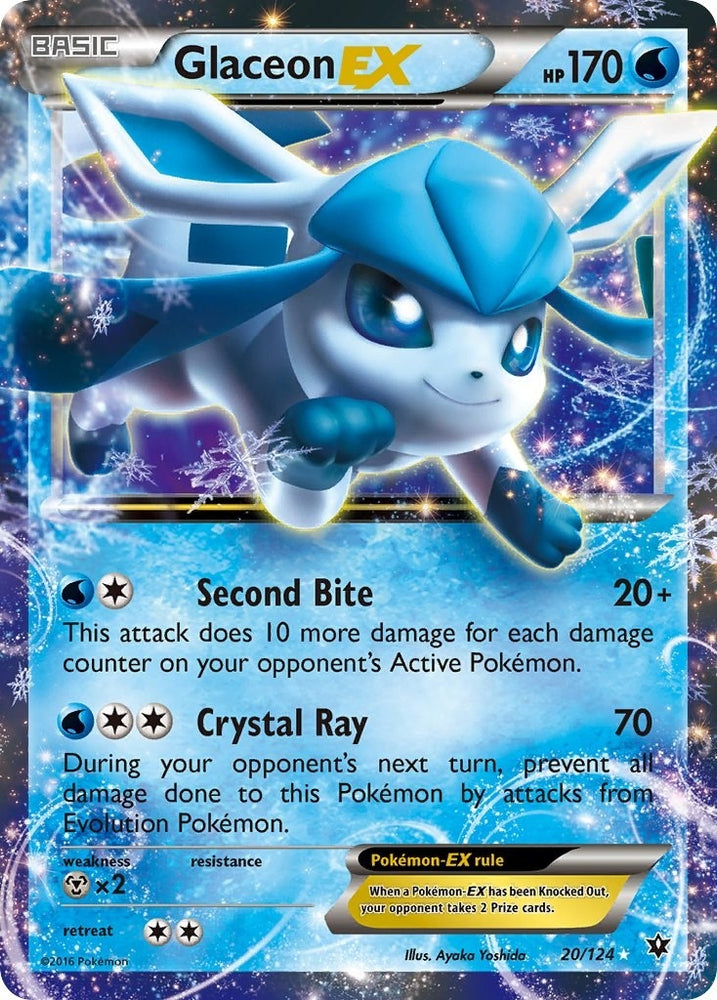 Image for Glaceon EX (20/124) [XY - Fates Collide]