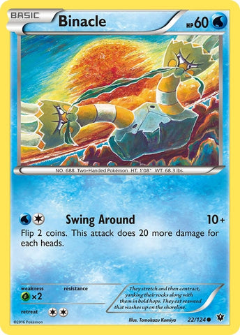 Image for Binacle (22/124) [XY - Fates Collide]