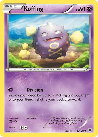 Image for Koffing (27/124) [XY - Fates Collide]