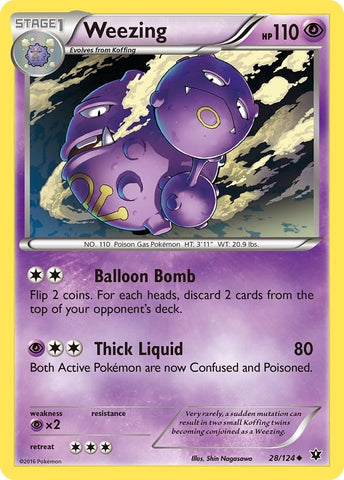 Image for Weezing (28/124) [XY - Fates Collide]