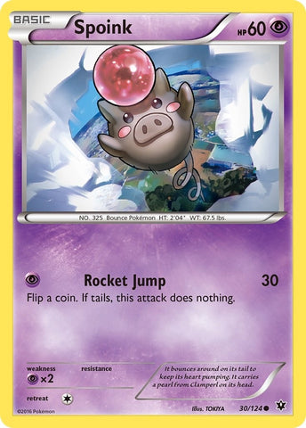 Image for Spoink (30/124) [XY - Fates Collide]