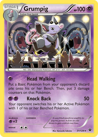 Image for Grumpig (31/124) [XY - Fates Collide]