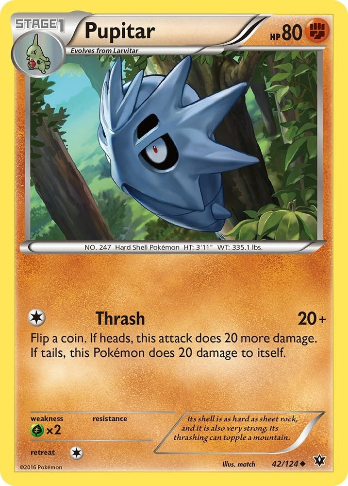 Image for Pupitar (42/124) [XY - Fates Collide]