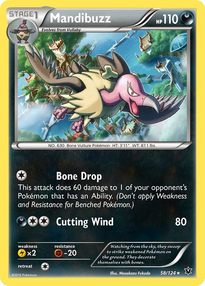 Image for Mandibuzz (58/124) [XY - Fates Collide]