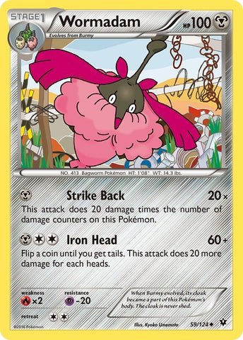 Image for Wormadam (59) (59/124) [XY - Fates Collide]