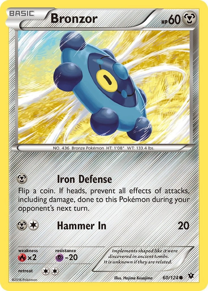 Image for Bronzor (60/124) [XY - Fates Collide]