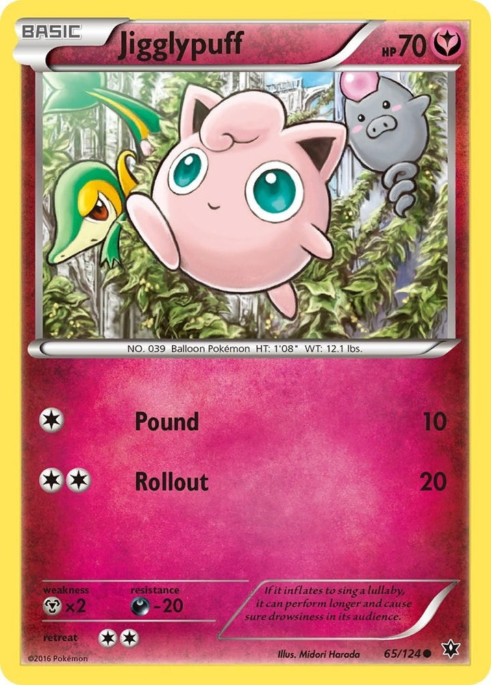 Image for Jigglypuff (65/124) [XY - Fates Collide]