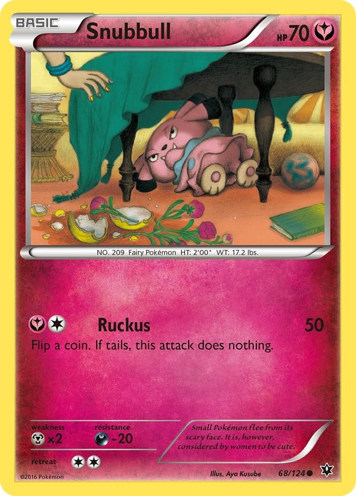 Image for Snubbull (68/124) [XY - Fates Collide]