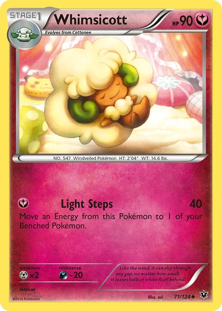 Image for Whimsicott (71/124) [XY - Fates Collide]