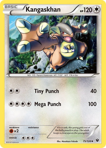 Image for Kangaskhan (75/124) [XY - Fates Collide]
